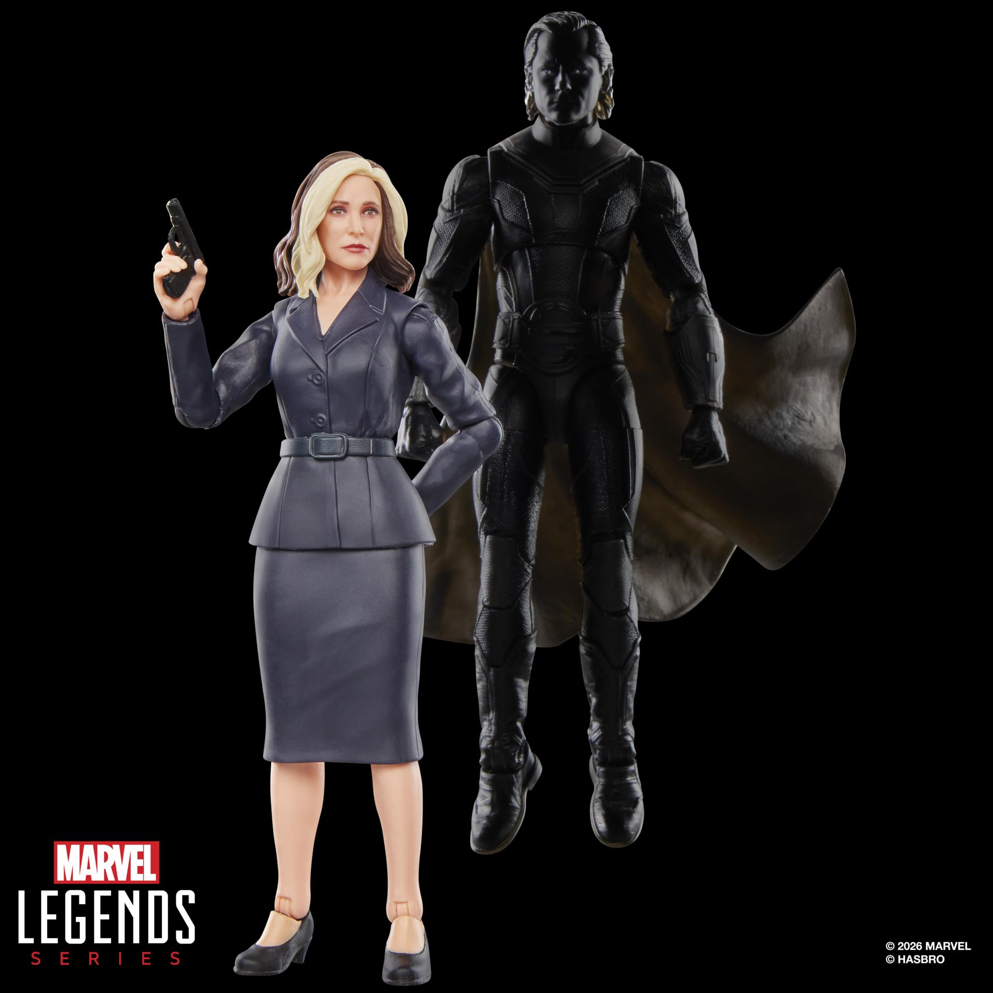 Marvel Legends Series Valentina Allegra de Fontaine und Marvel's The Void 2er-Pack, New Avengers Thunderbolts* Action-Figuren (15 cm) zum Sammeln