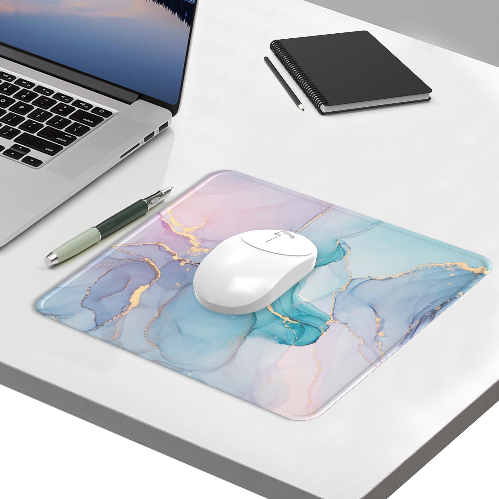Tappetino per mouse ergonomico con poggiapolsi in gel, supporto