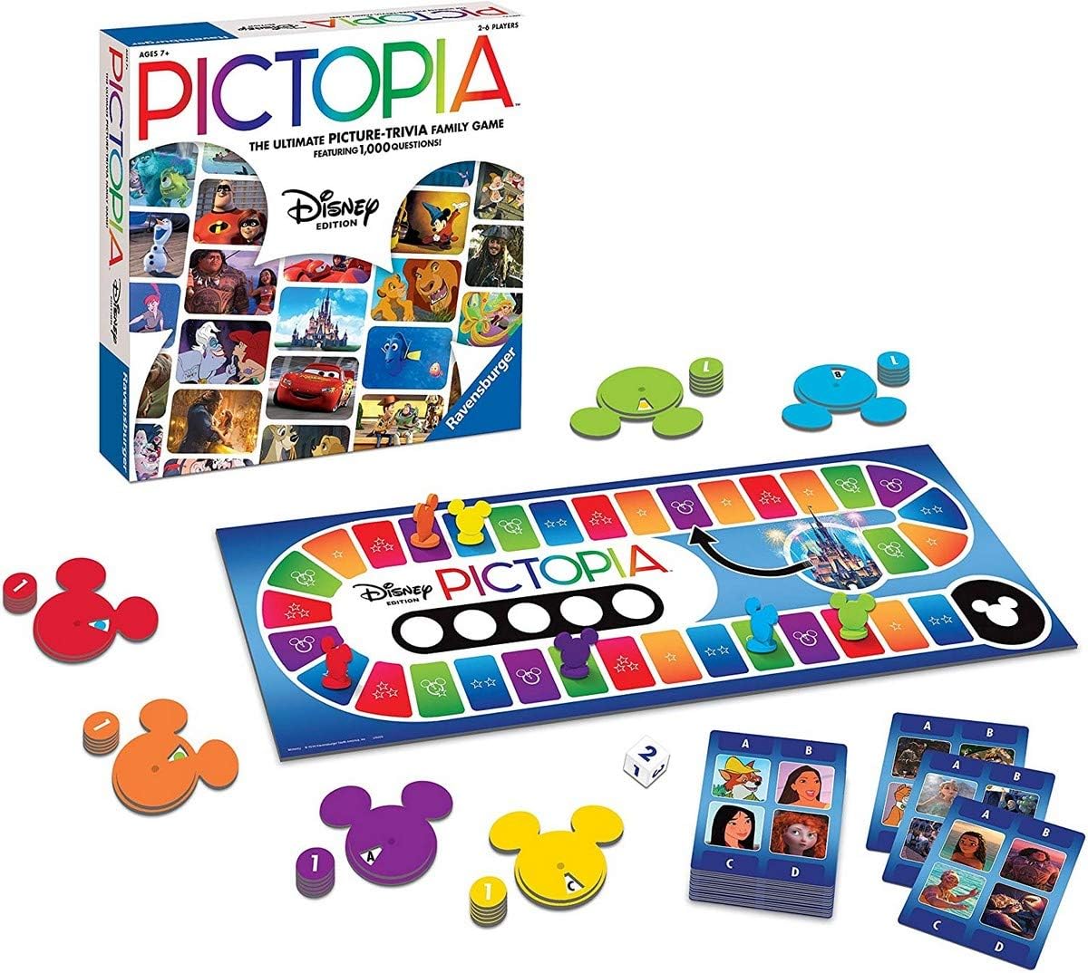 Frog Pictopia, Multi Color