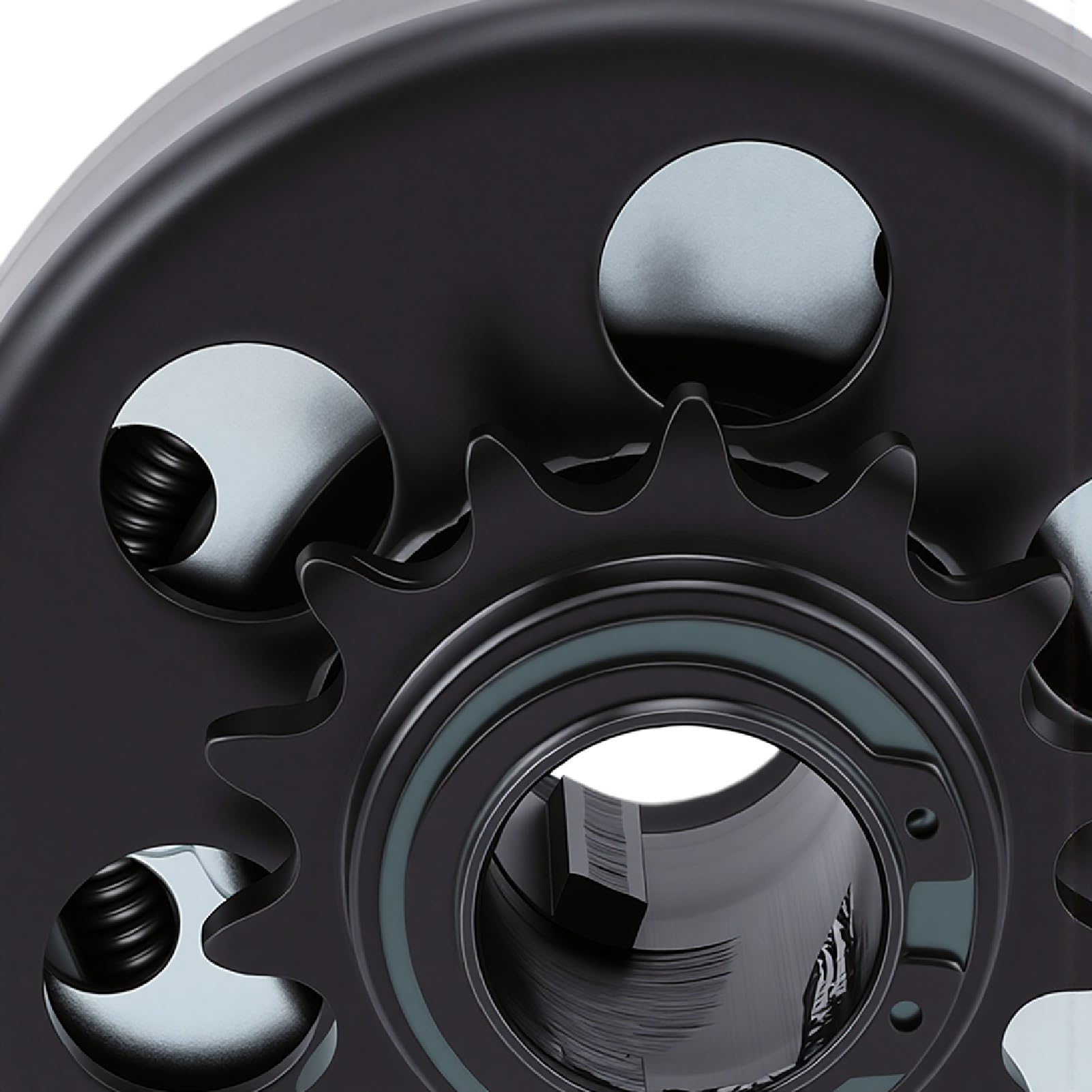 KIMISS Embrague Centrífugo Go Kart Clutch 420 Cadena de Transmisión 14 Dientes 1 Pulgada de Diámetro a 2300 RPM con Cadena 420 para Mini Bicicletas Fun Karts Cortacésped