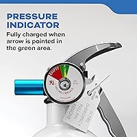 Vista 6 de Kidde Mariner 5 Extintor de Incendios para Barcos, de Un Solo Uso 5BC