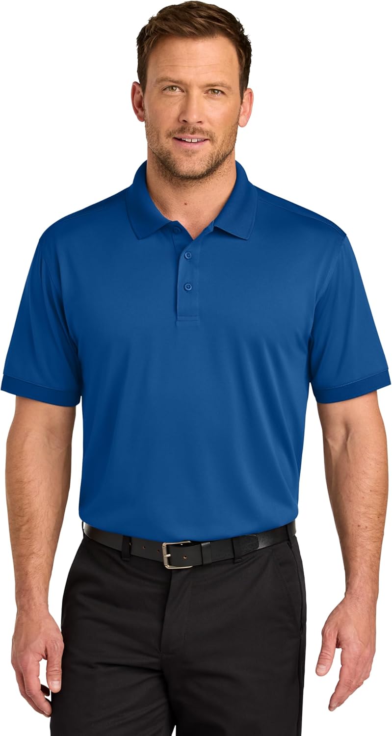 CornerStone Unisex Workwear Pro Polo | Moisture Wicking Collared Work Shirt for Men & Women, UPF 30 Sun Protection