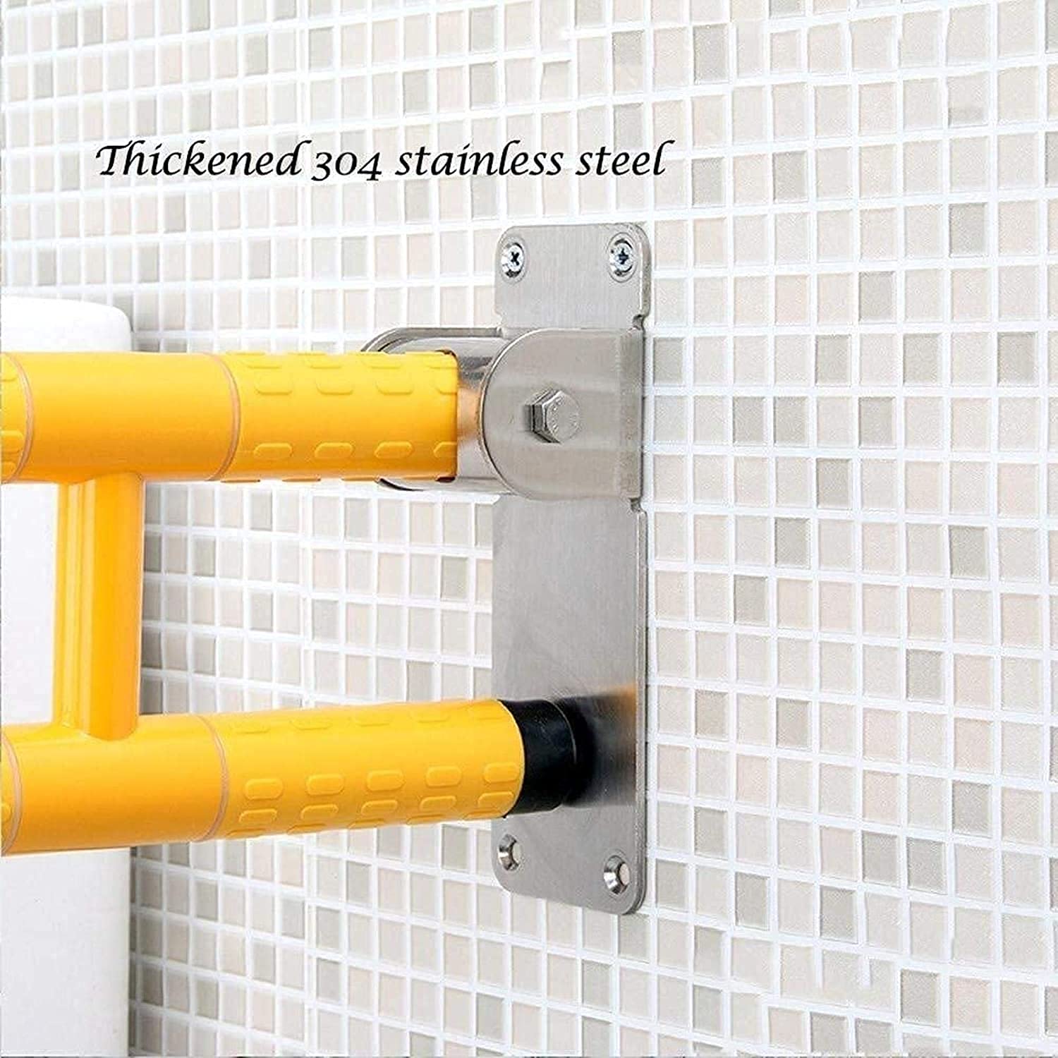 Maniglie per Doccia, ausili per WC, corrimano di Sicurezza Senza Barriere in Bagno, Barre di Supporto di Sicurezza, tiranti di Supporto Antiscivolo per disabili, Adatto per Hotel, corridoi,