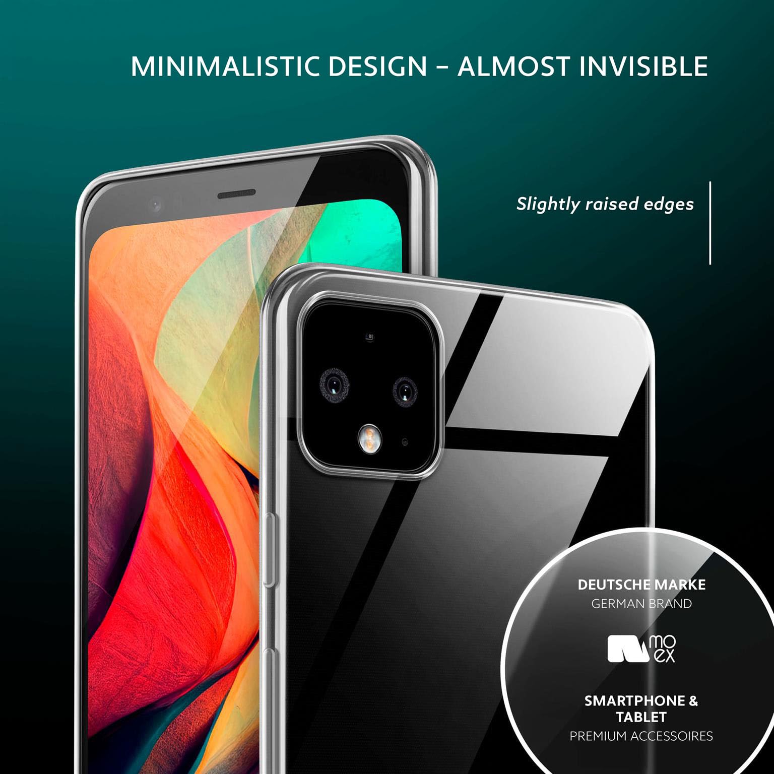 Moex Aero Case Compatible With Google Pixel 5 Case, Silicone