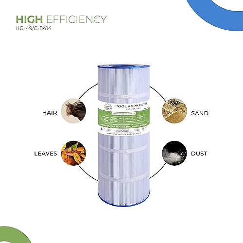 Miniatura 5 de Filtro de piscina que reemplaza a Jandy CS150, Hayward CCX1500RE, Waterway ProClean 150, PCCF-150, 817-0150, Filbur FC-1287, Unicel C-8414  23 516