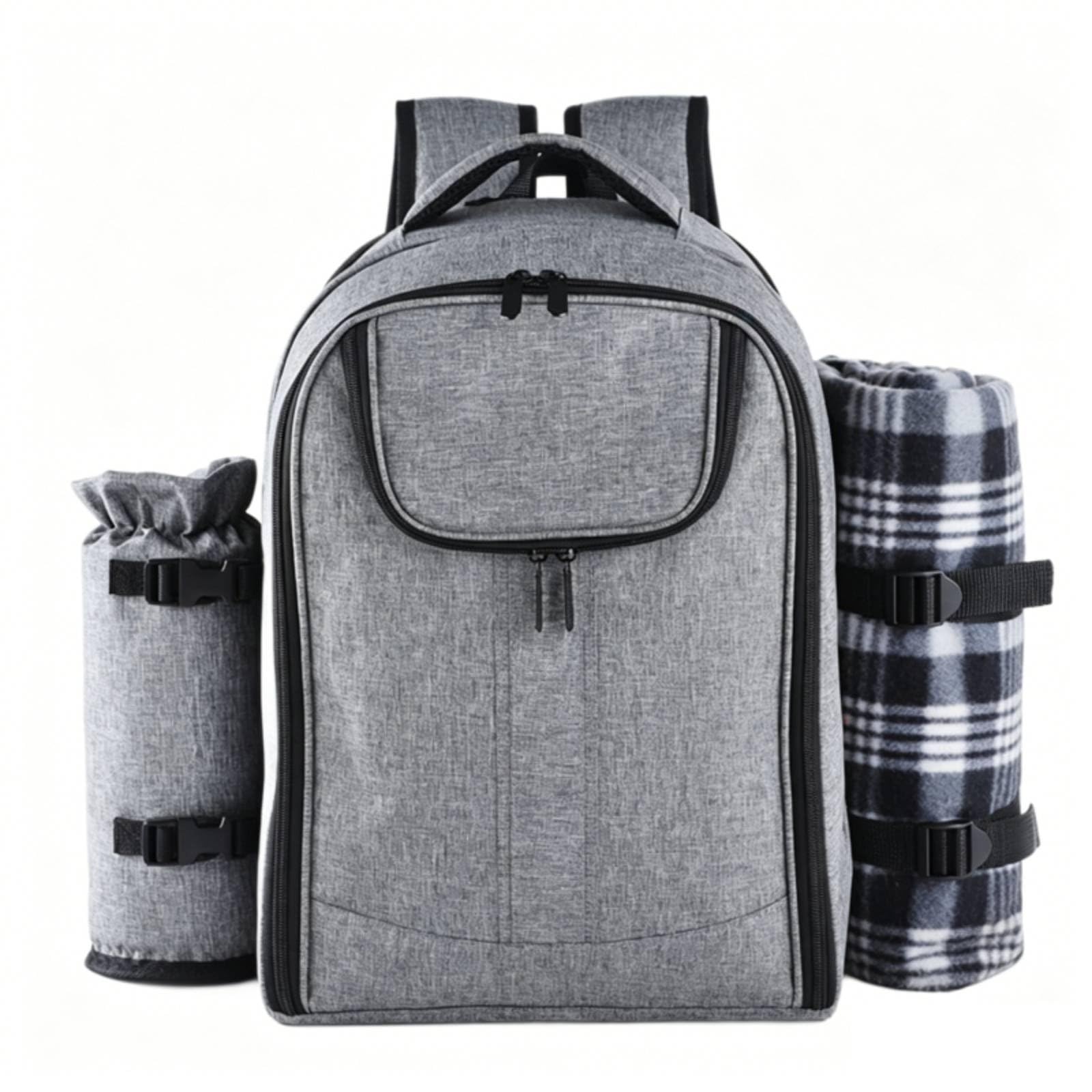 Zaino Isolante Porta Pranzo Picnic Borsa Termica Contenitore Utensili Funzione Termoregolatrice Materiali Diversi Facilità Trasporto Adatto per Picnic