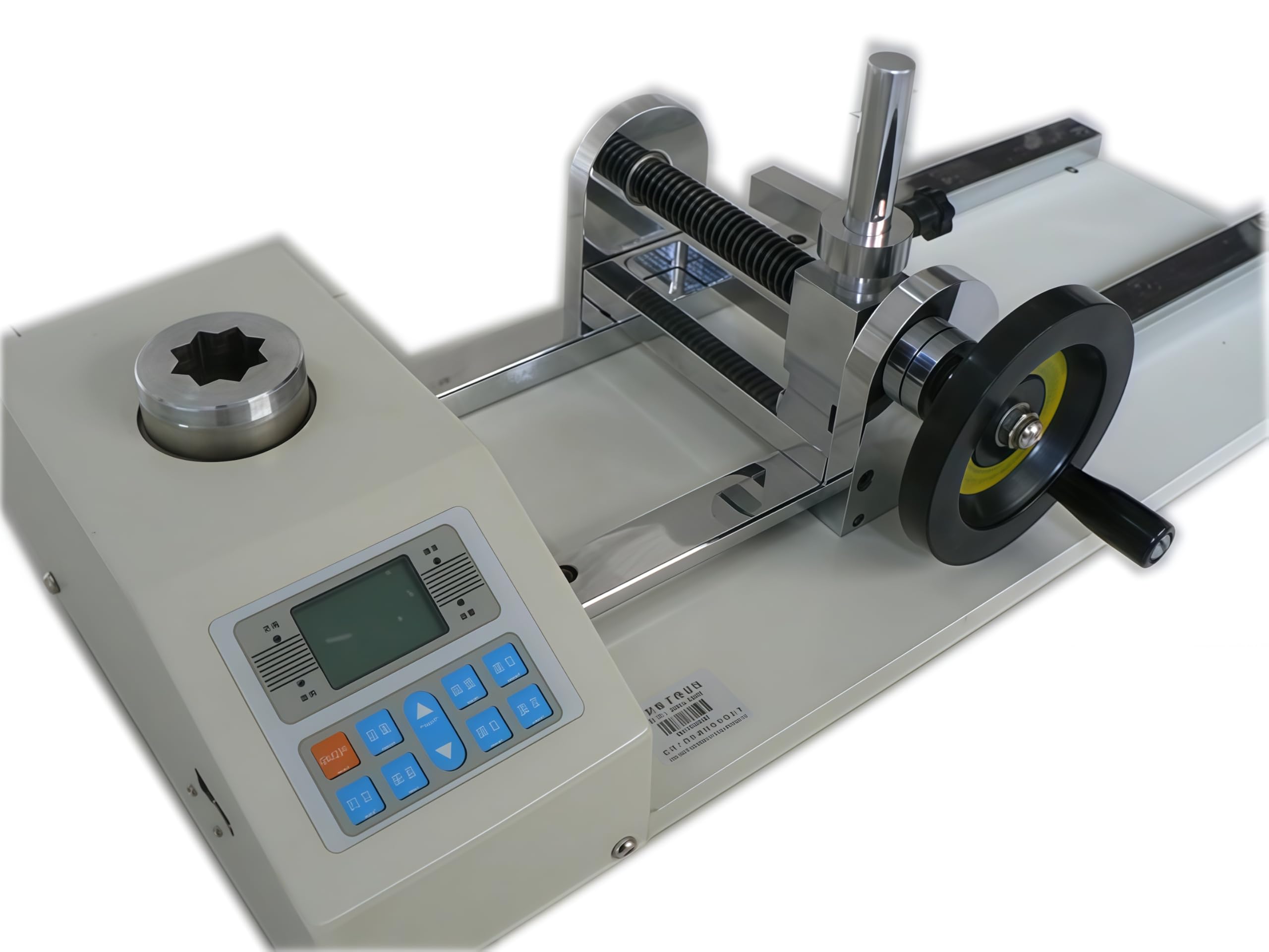 VTSYIQI Torque Wrench Calibrator with Range 300.00/0.01N·m 2000HZ Peak Value Sampling Frequency Testing Length 150mm~870mm Width Stroke 330mm Height Stroke 140mm for Industrial Torque Calibration