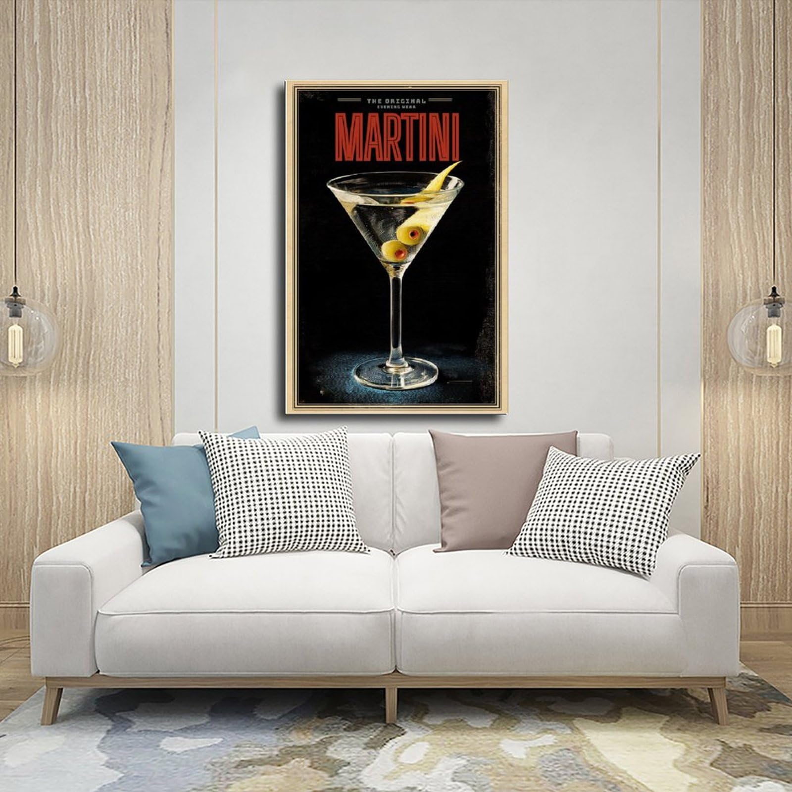 Poster In Metallo Per Cocktail French Martini, 20x30 Cm, Design Retrò, Decorazione Da Parete Per Bar - 5