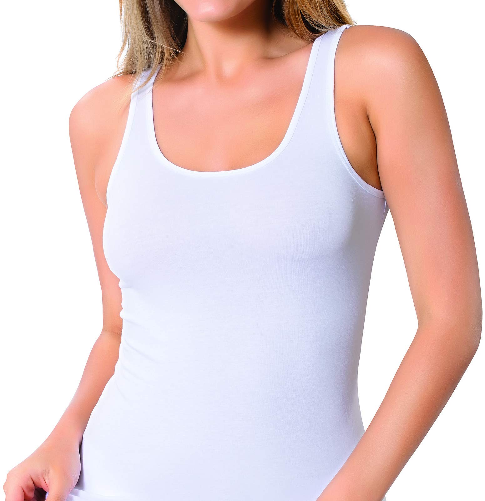 UnsichtBra Set di 2 Body per Donna | Body con Spalline comode per Donna | Intimo Confortevole