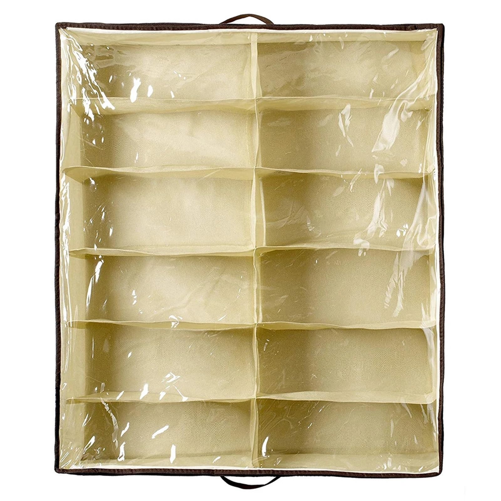 Organizzatore Di Scarpe Sotto Il Letto 6 pezzi sotto il letto, scatola portascarpe, organizer for scarpe, borsa for scarpe con cerniera Per Risparmiare Spazio
