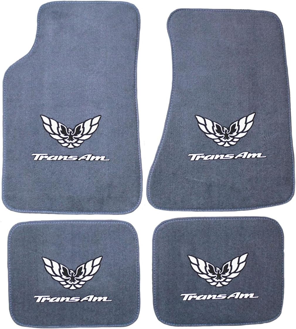 AveryAutoMats Custom Fit 4 Piece Carpet Floor Mats Compatible with 19822002 Pontiac