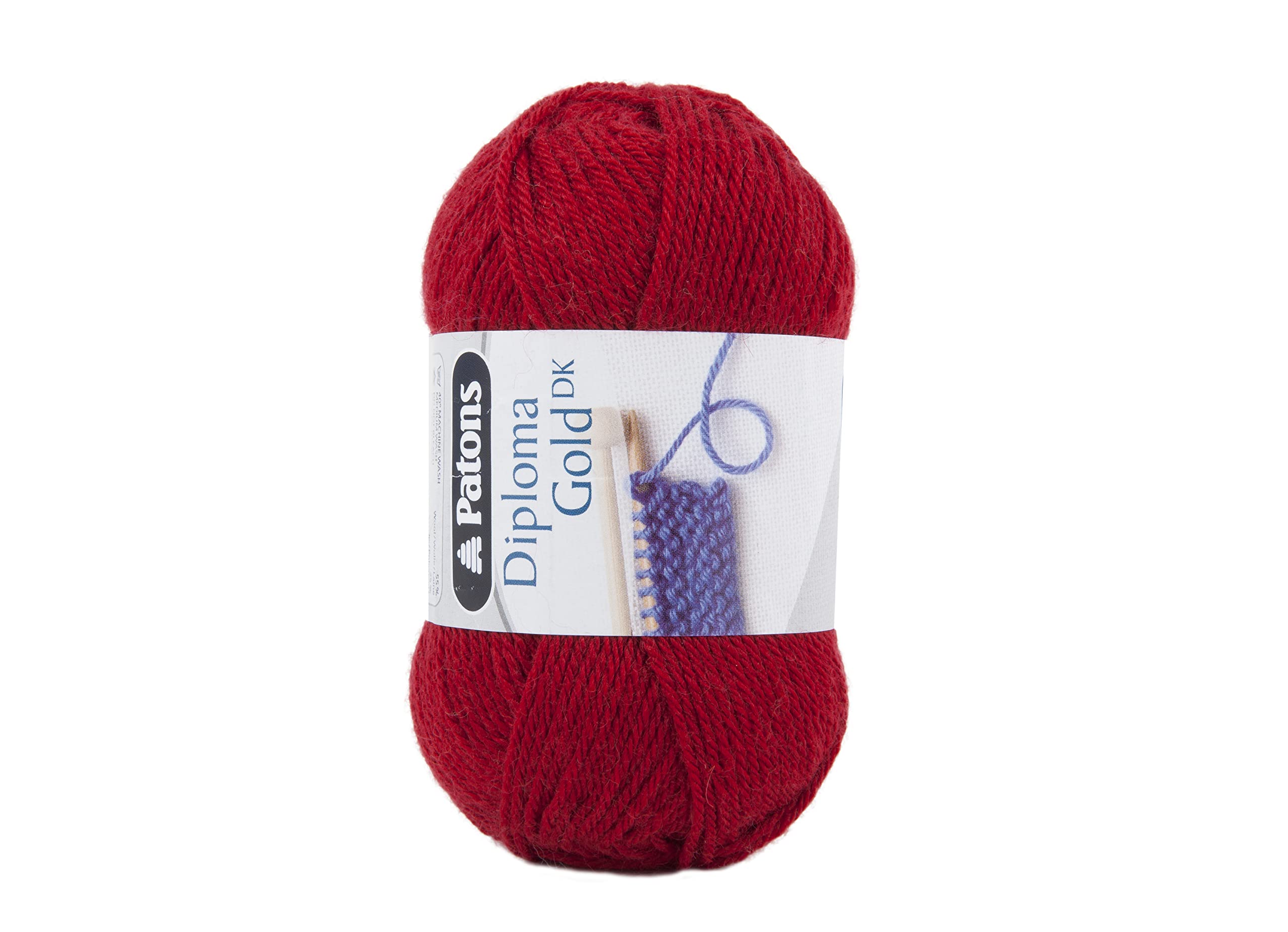 Patons Diploma Gold Dk, Cherry (6139), 50g
