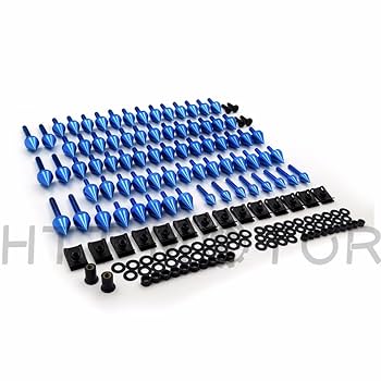 Amazon.com: XKMT-Blue Spike Socket Head Bolts Button Head
