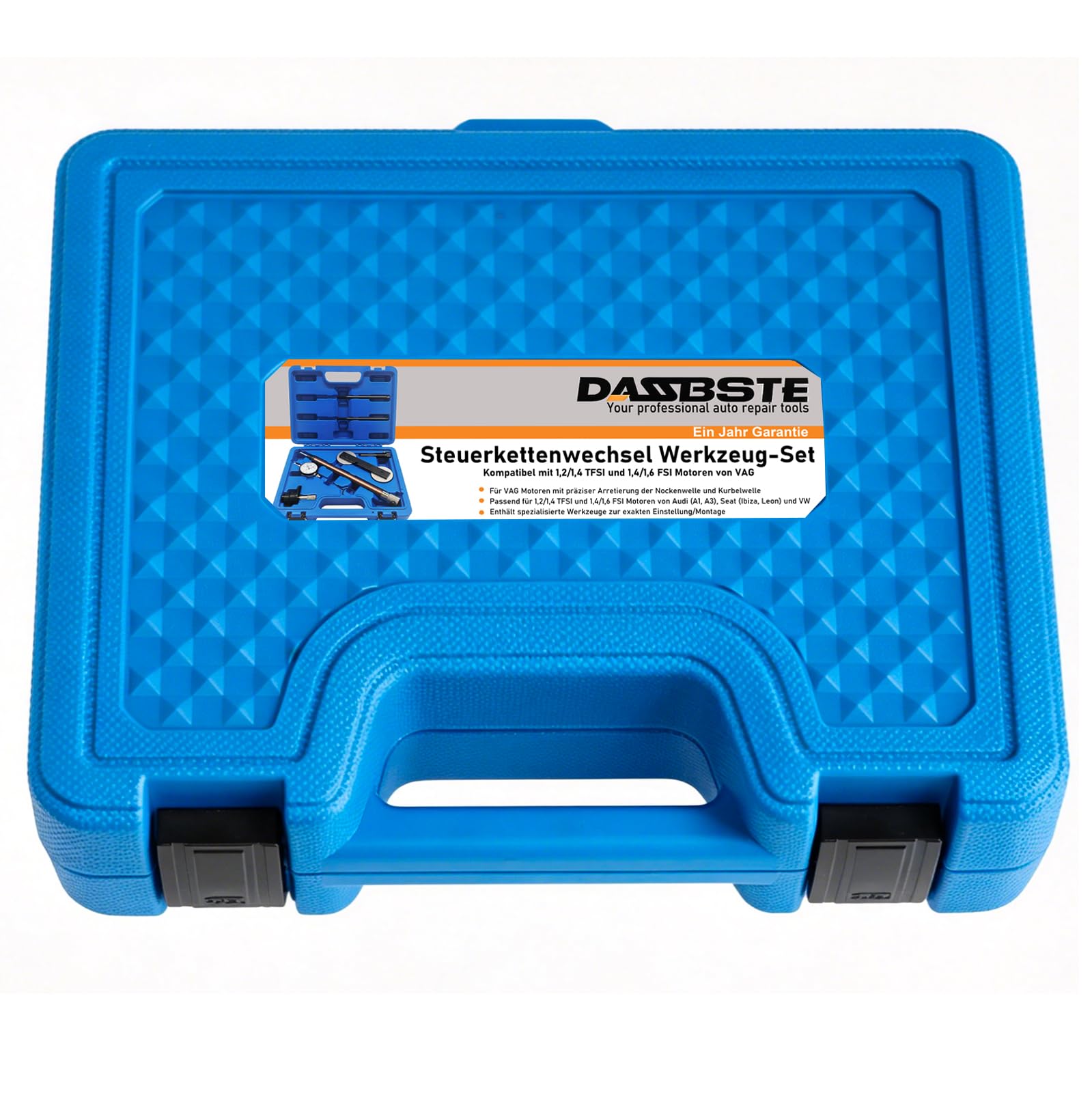 Strumento per catena di distribuzione compatibile con VAG, VW, Audi, Seat, Skoda | Strumento di regolazione motore per 1.2 1.4 TFSI 1.4 1.6 FSI, ricambio per T10171A T10170A T10340 T10414 T40011