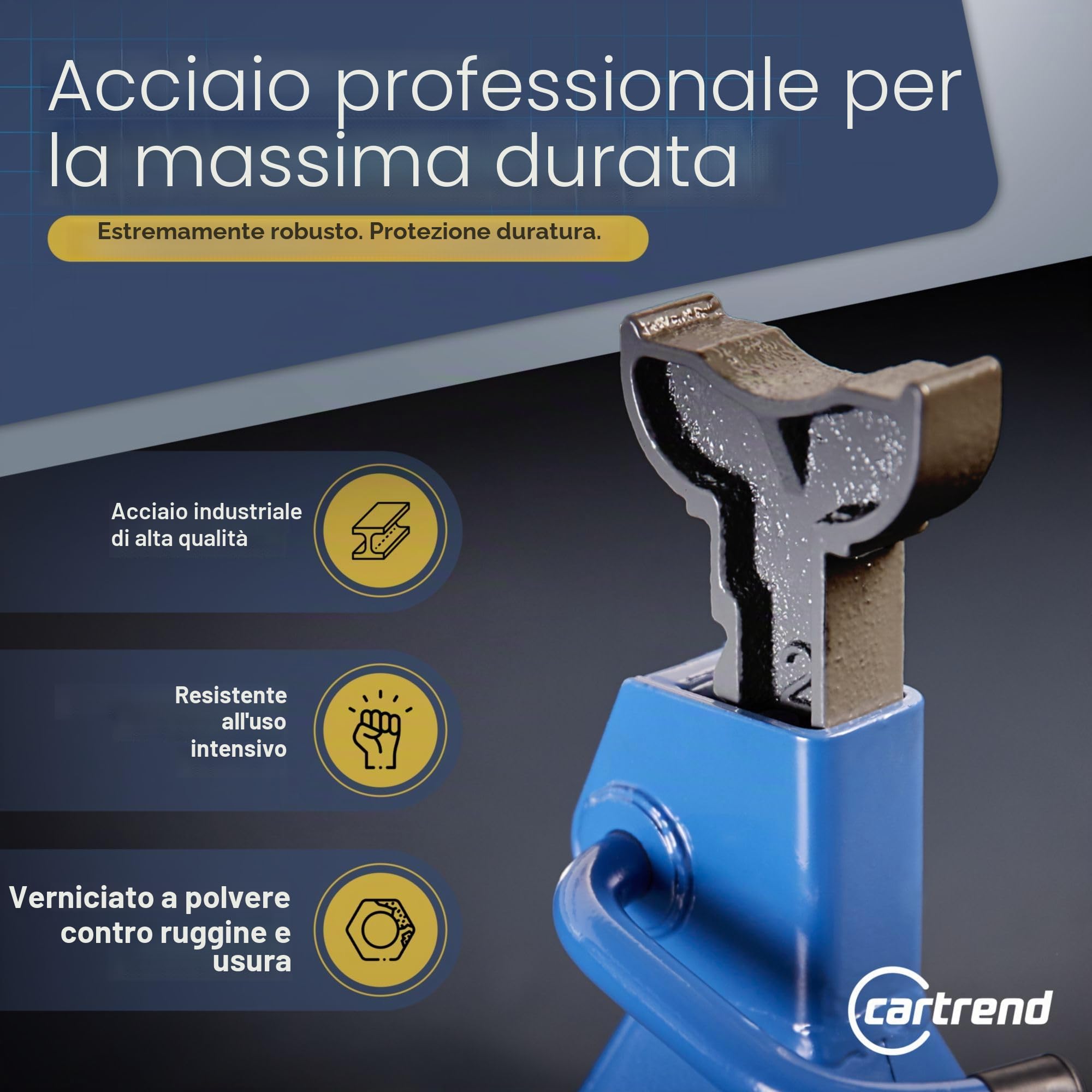 CARTREND 10911 Colonnetta Cavalletto auto Cavalletto Cavalletti sollevamento auto