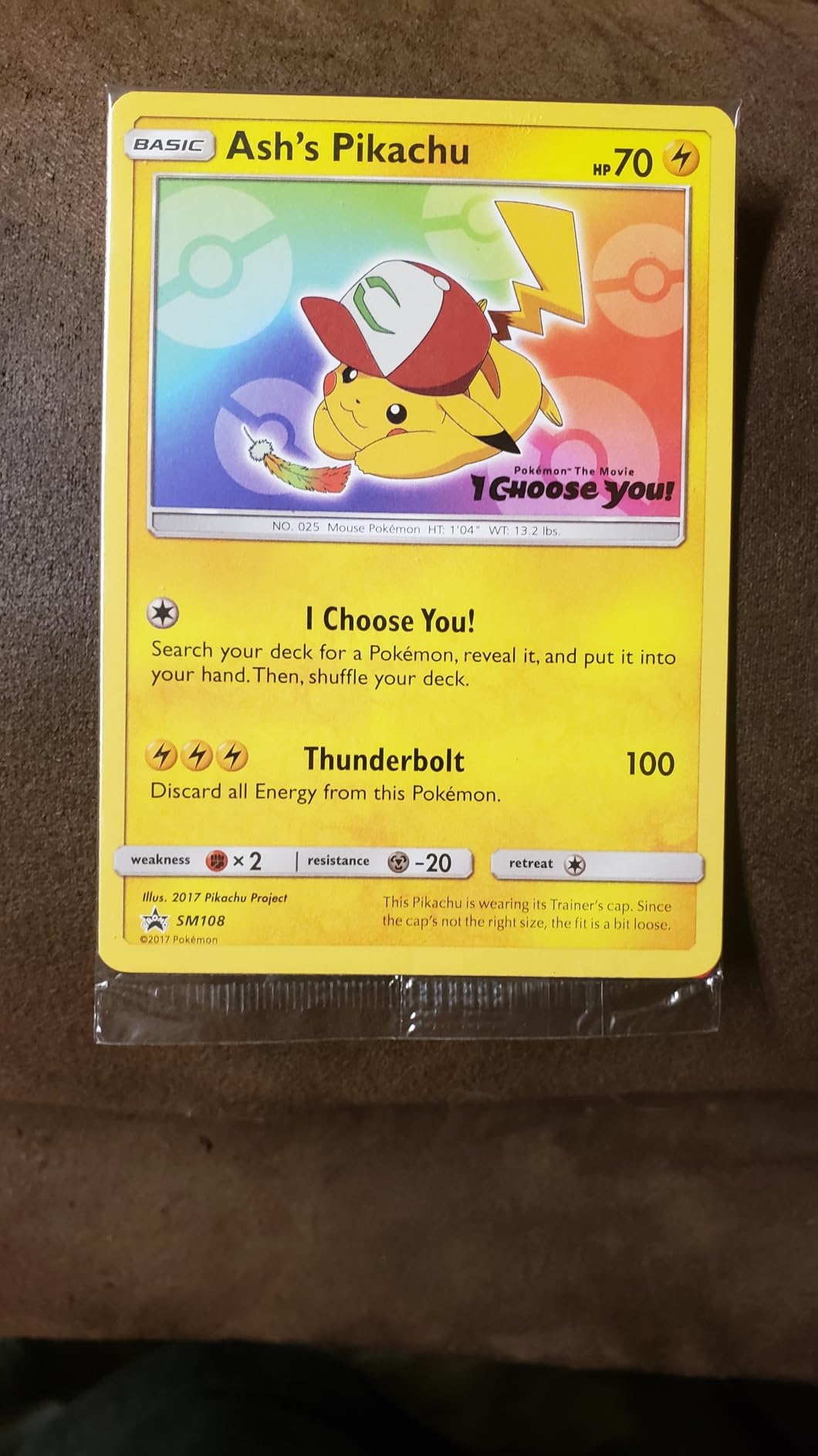 Ash's Pikachu - SM108 - Promo - SM Black Star Promo UK | Ubuy
