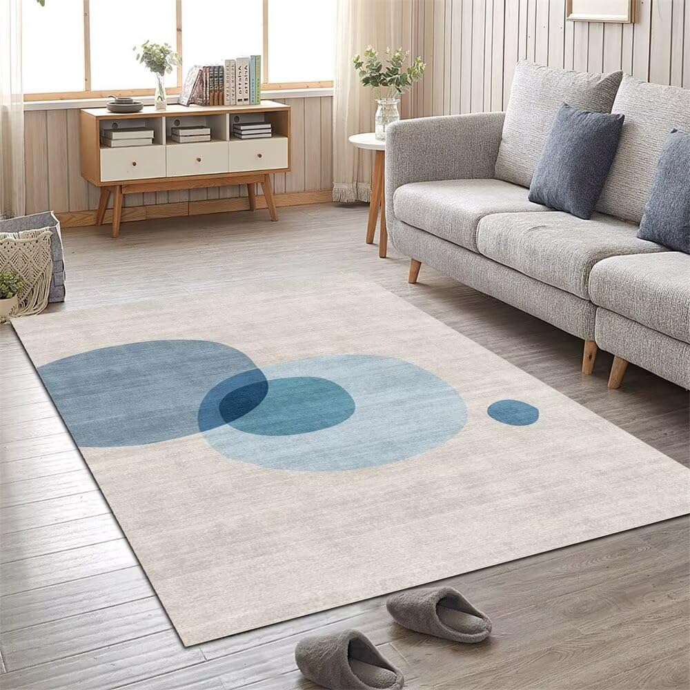 Tapis isolation phonique durable gris bleu 120x160cm pour sol de bureau