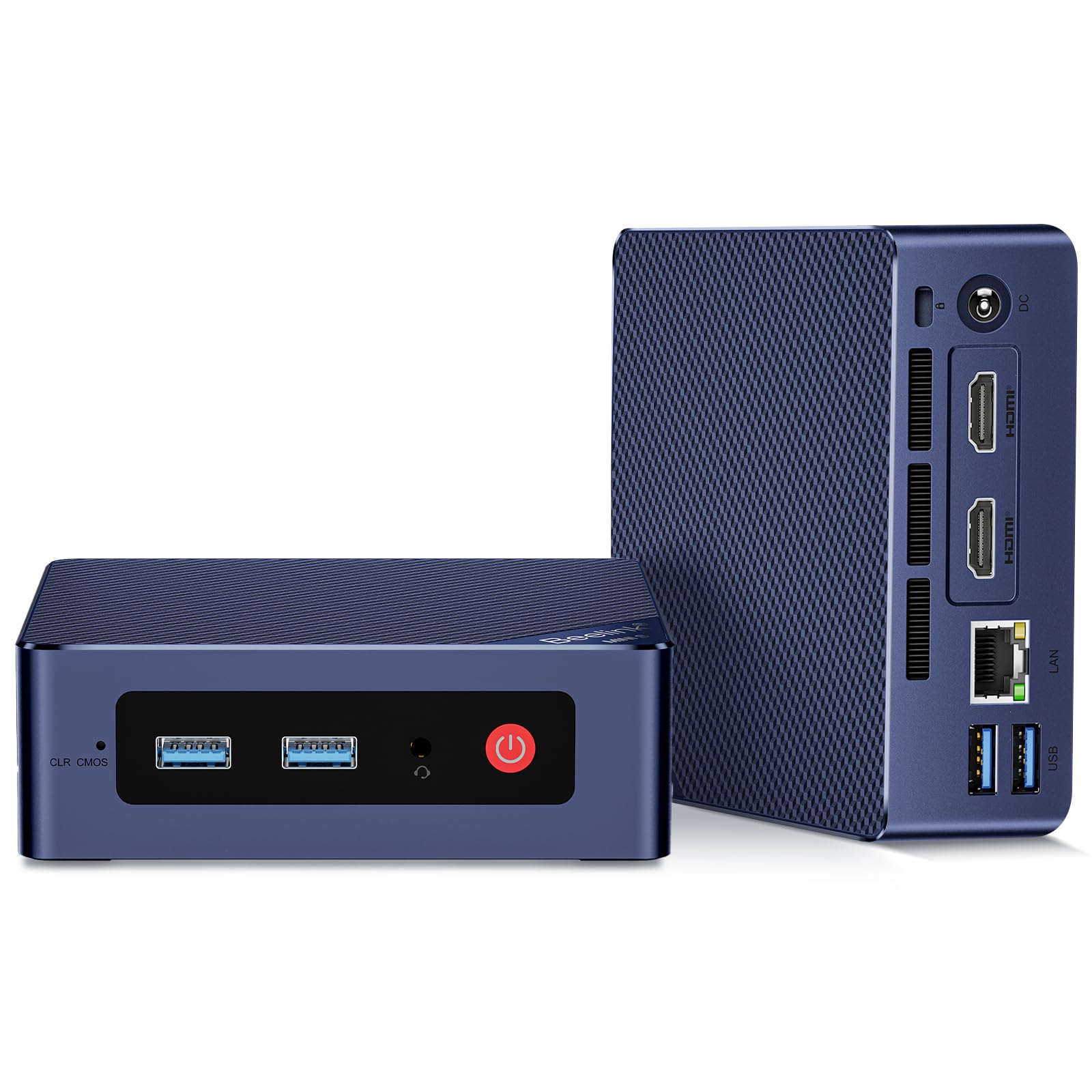 Beelink Mini S13 Mini PC, 13th Intel Twin Lake-N150 (4C/4T, Up to 3.6GHz), Mini Computer 12GB LPDDR5 RAM 512GB SATA3 SSD, Micro PC Support 4K@60Hz