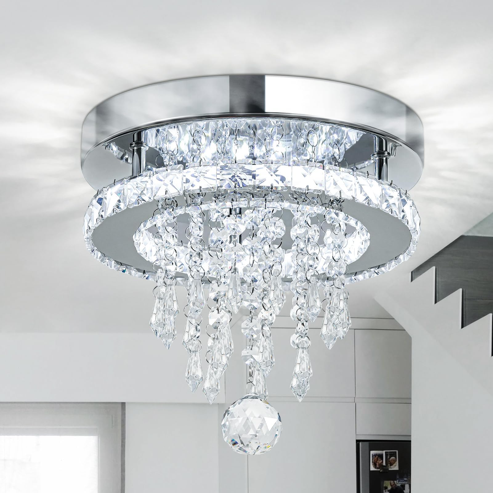 Crystal Ceiling Light