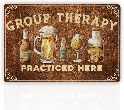 Divertidos letreros de metal de barra, placa de letreros de metal retro, elegantes placas de arte de pared para el hogar, bar, club, decoración de