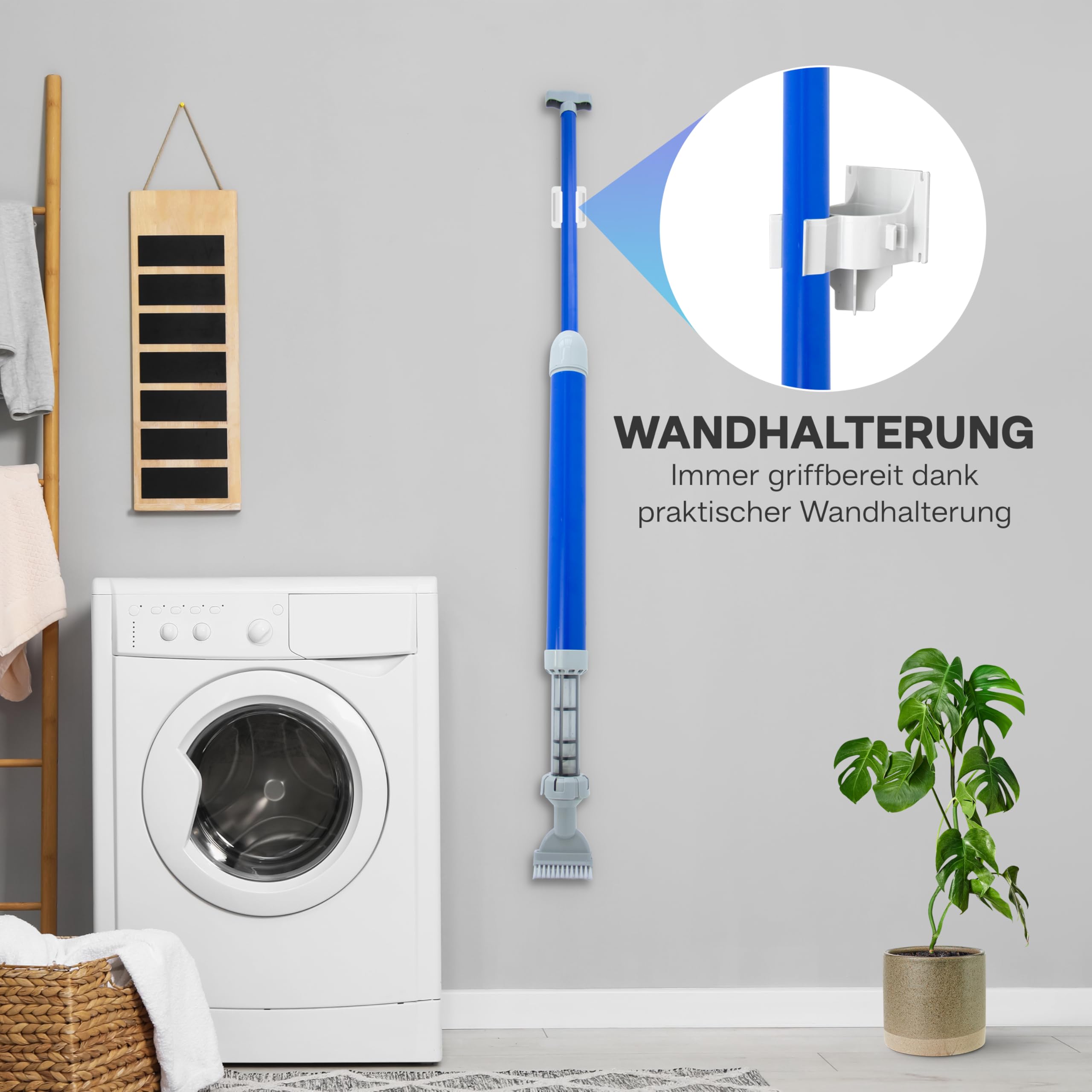 Manueller Schmutzsauger für Schwimmbad-, Whirlpool Oberfläche und Boden durch Vakuumtechnik