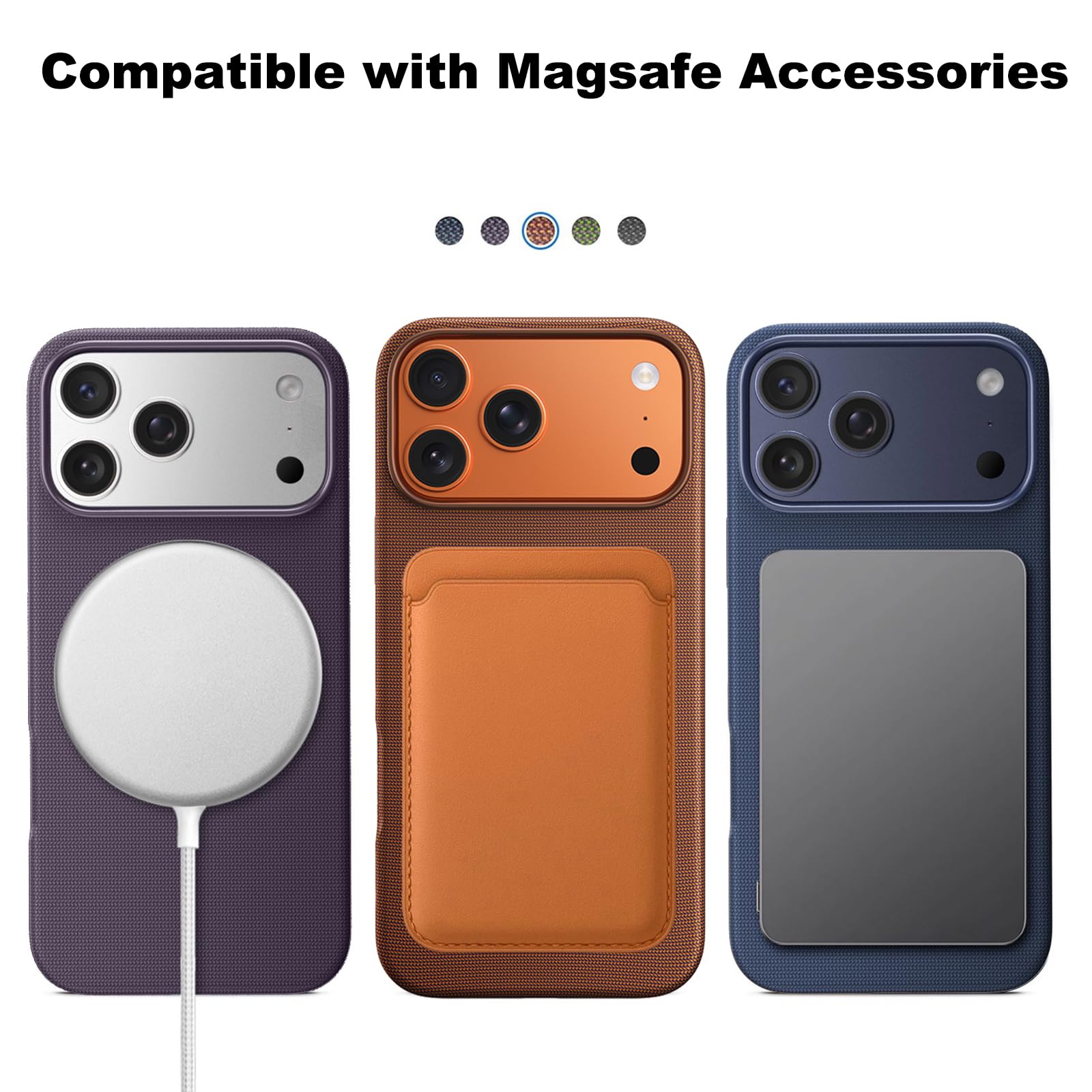 Amazon.co.jp: MIFENDUCT Techwoven ケース iPhone 17 Pro対応