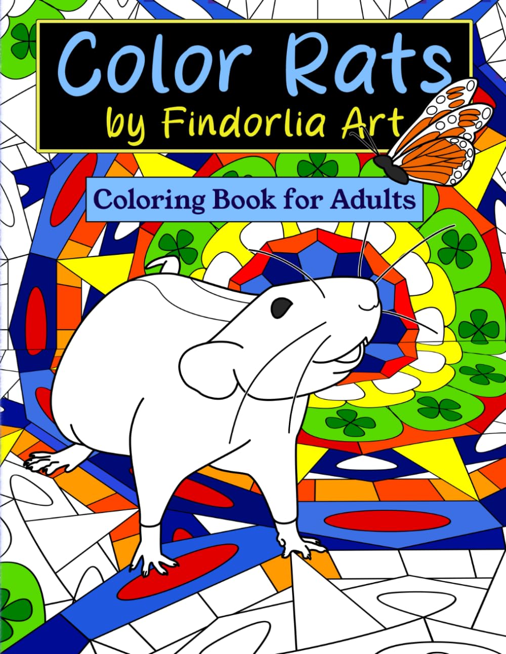 Color Rats: Coloring Book for Adults (Color Critters)