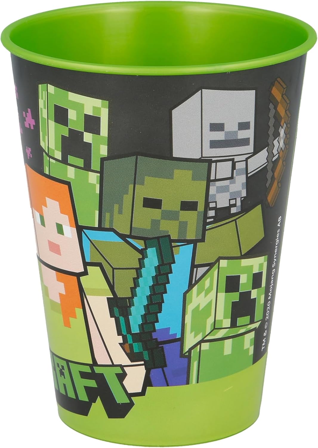 Stor Minecraft 260ml Reusable Plastic Kids Cup