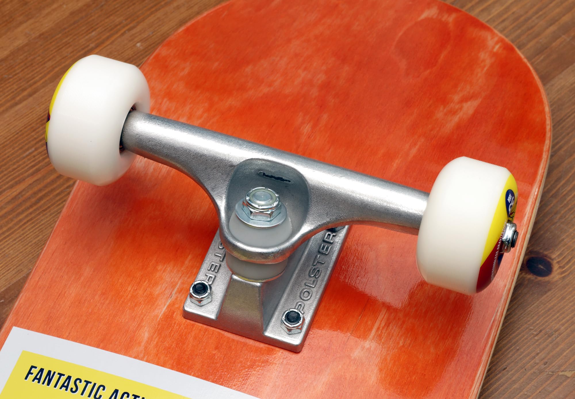 MOB Skateboards Bubble 8.0 – Tavola completa 31 x 8 pollici – Tavola in legno a 7 strati di legno d'acero – già montata – Skateboard per ragazzi, adulti, principianti e professionisti – Arancione
