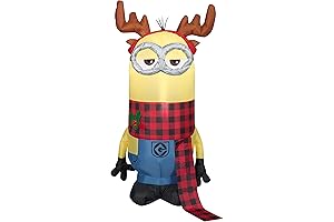 Gemmy Christmas Airblown Inflatable Kevin Minion