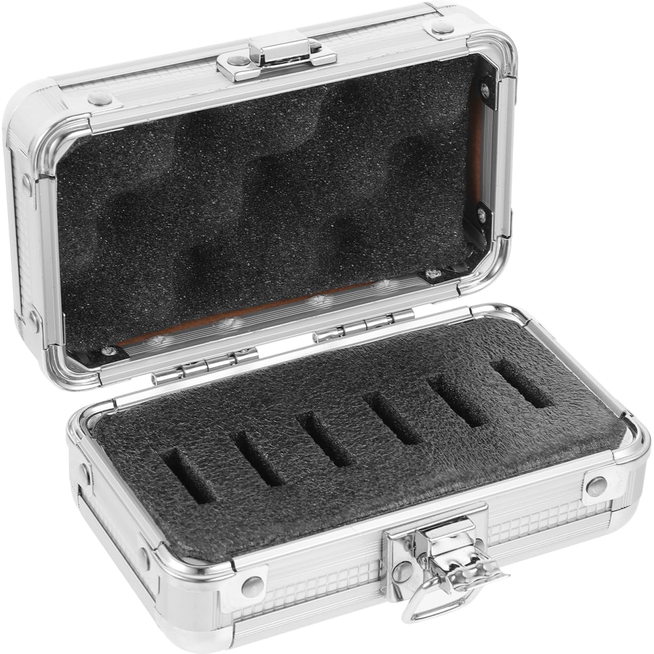 Box Filter Box Telescope Filter Case Aluminum Alloy Case Aluminum Case Hard Eyepieces Filter Storage Hard Storage Case with Foam Small Aluminum Carry