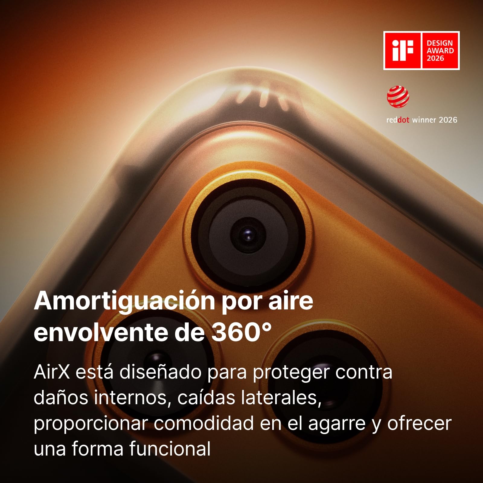 RhinoShield Funda AirX Apta para MagSafe e iPhone 17 Pro MAX | Fuerza magnética superior, protección militar multicapa, máxima absorción de impactos y protección interna.