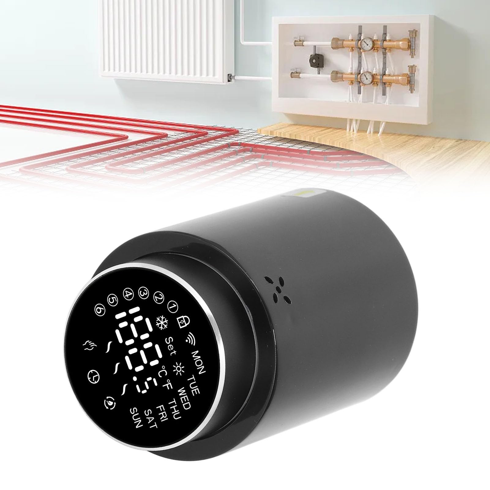 Smart Thermostatic - Valvola del radiatore programmabile per la casa