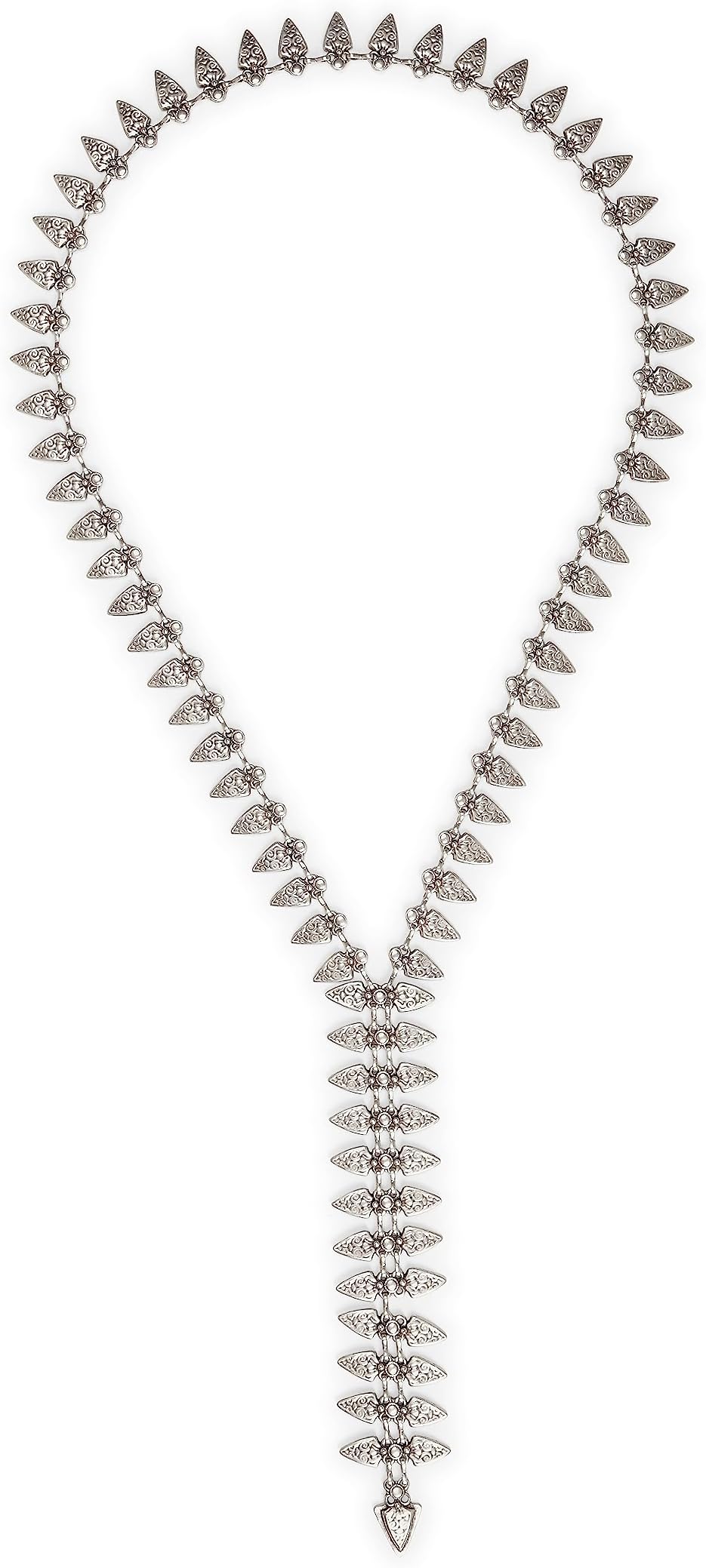 Jewelry Handmade Arrow Pewter Necklace | 925 Antique Silver Plated | Bohemian Jewelry | Jewelry Gifts For Women