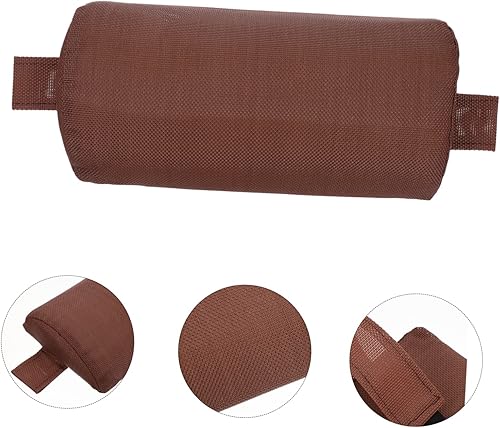 Miniatura 3 de Almohada ergonómica para silla de playa plegable, almohada reclinable, correas elásticas, cómodo soporte para el cuello para tumbona