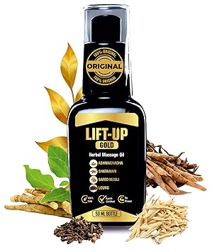 Lift-Up Upgrade Massage Oil For Men 100% Pure And Natural - 1 Ml (50Ml)