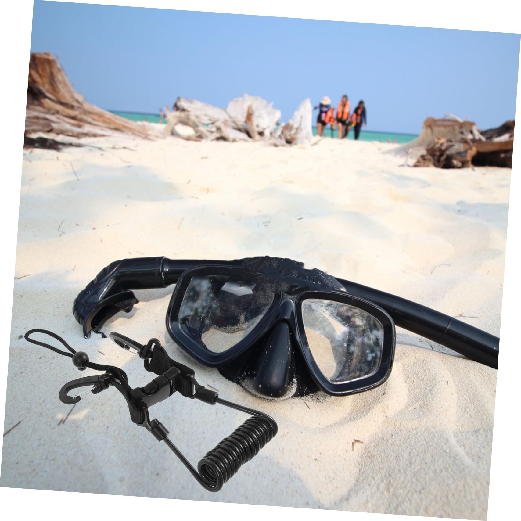 NULYLU Adjustable Scuba Diving Lanyard with Diving Hook Rope for Secure Camera Attachment Underwater Gear