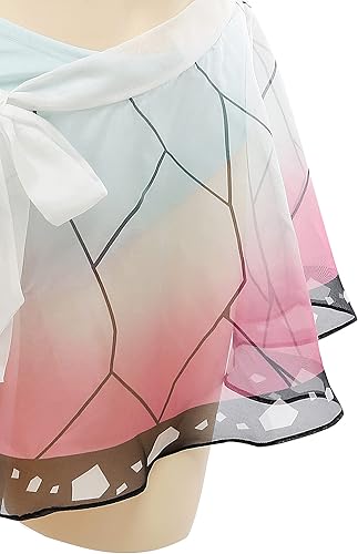 Miniatura 7 de Haikyuu Conjunto de bikini para mujer con salida de baño estilo anime, traje de baño de dibujos animados japoneses