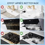 Nettoyeur Vapeur Portable 1200ML, 2500W Nettoyeur Vapeur Manuel avec 8 Accessoires, 4.5 Bar, Steam Cleaner pour Cuisine, Salle de Bain, Voiture, Sol, Canapé, Carrelage et Joints - 4