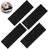 Aihoom 4pcs Filtro Carbonio Filtri Per Odore Di Carbonio, Odor-Resistant, Charcoal Filters for Litter, Compatibile con Compost Bins, Easy to Replace - 1