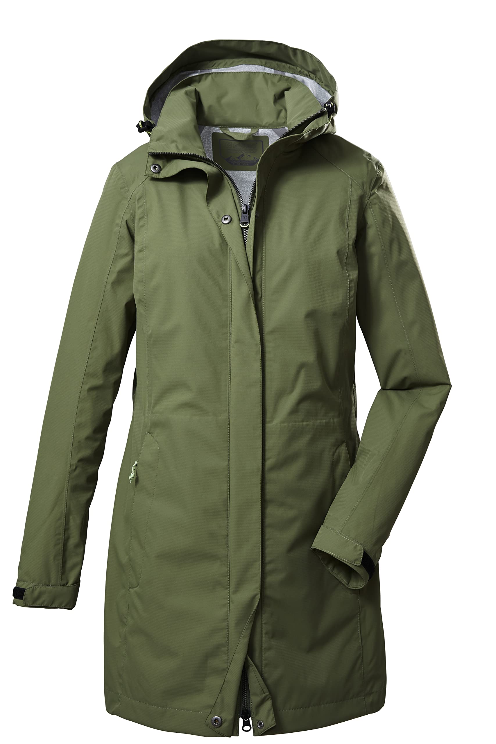 killtec Women's 2 1/2 laags functionele parka/parka met afritsbare capuchon KOS 93 WMN PRK, dark navy, 40, 39143-000
