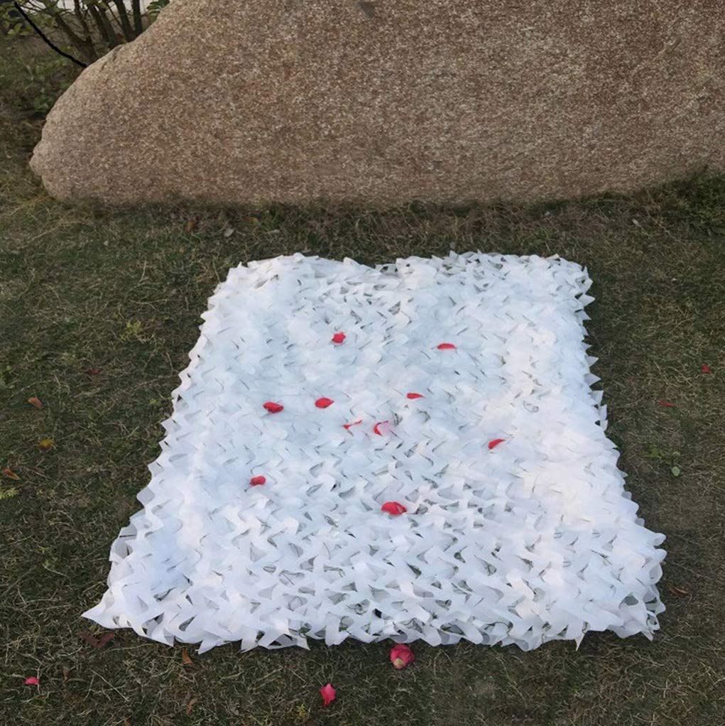 Red De Camuflaje Protector Solar, Caza De Red De Camuflaje, Decoración Militar, Red De Sombra 2M 3M 4M 5M 8M 10M, Varios Tamaños, Blanco