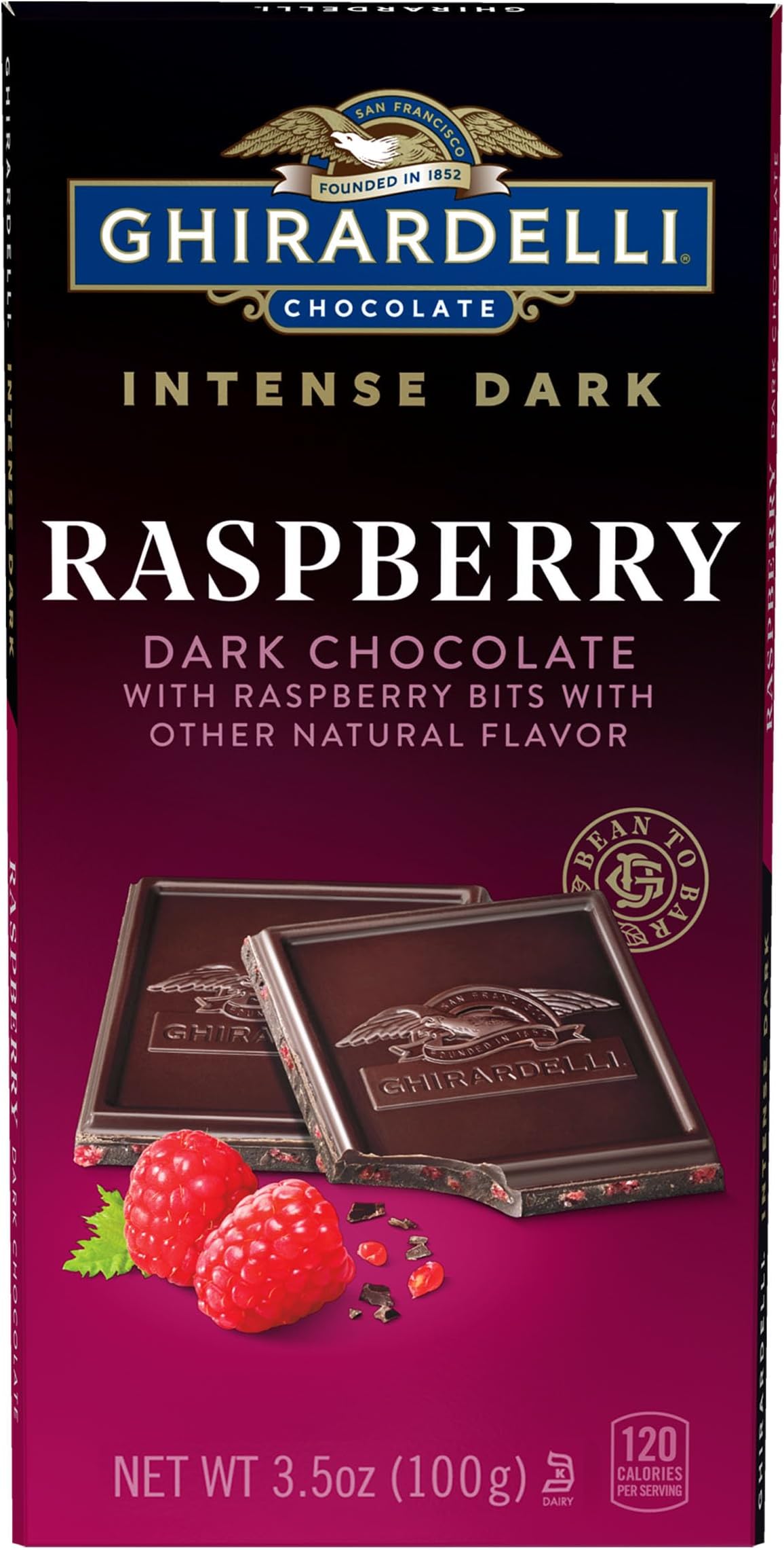 Intense Dark Raspberry, 100g
