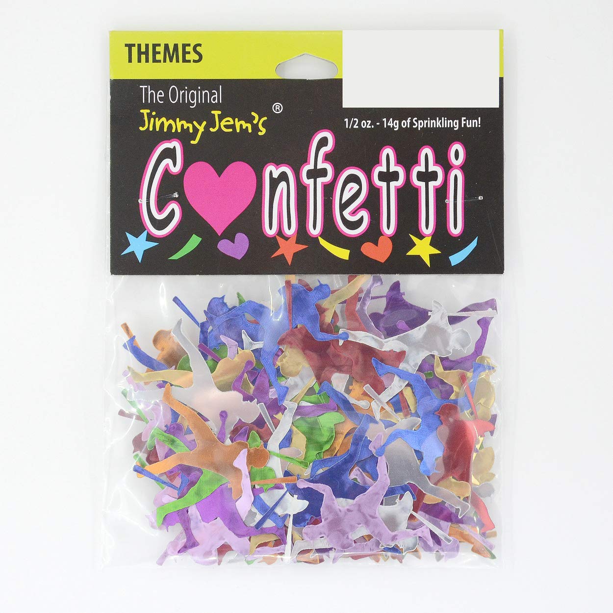 Confetti Baseball Player MultiColors - 2 Half Oz Bags (1 oz) #9402 Q01