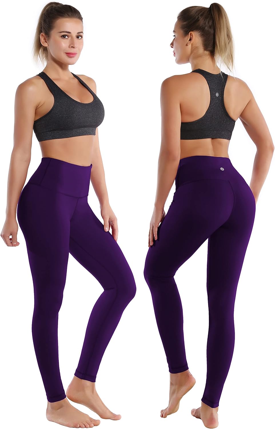 BUBBLELIME 3 Style 25"/26"/27"/28" Basic/Super High Waist/Embossed Pattern Yoga Pants Running Workout Leggings Tummy Control