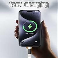 Vista 7 de Paquete de 4 USB C macho a Lightning: adaptador de Lightning a USB C hembra, soporta carga rápida PD y transmisión de datos, no apto para audio/OTG