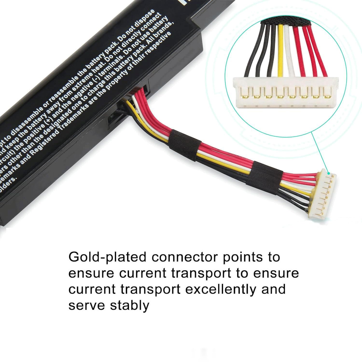 FESTAS A41X550E A41-X550E Batterie Compatible avec ASUS X550E F751L F751S | F751M F751MA R751J R751L R752L R751LN X750J X751L X750LN K751L X751M X512 Serie A4i-X550E Ordinateur PC Portable