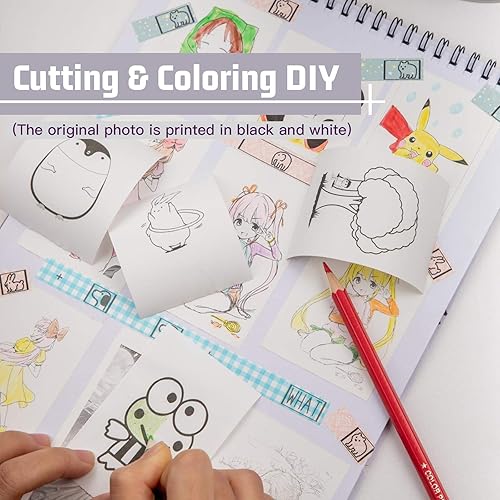 Miniatura 6 de Memoking Papel térmico blanco T02M02XM02L, 10 años, no pegajoso, 2.087 in x 21.3 ft, para notas de estudio y más, 3 rollos