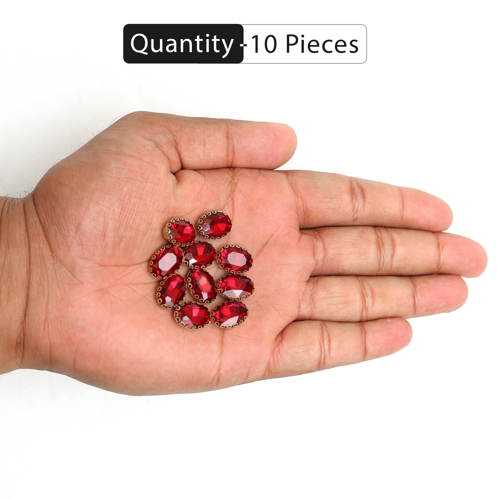 Embroiderymaterial Jewellery Making Sew On Rhinestone(10 Pieces) 3
