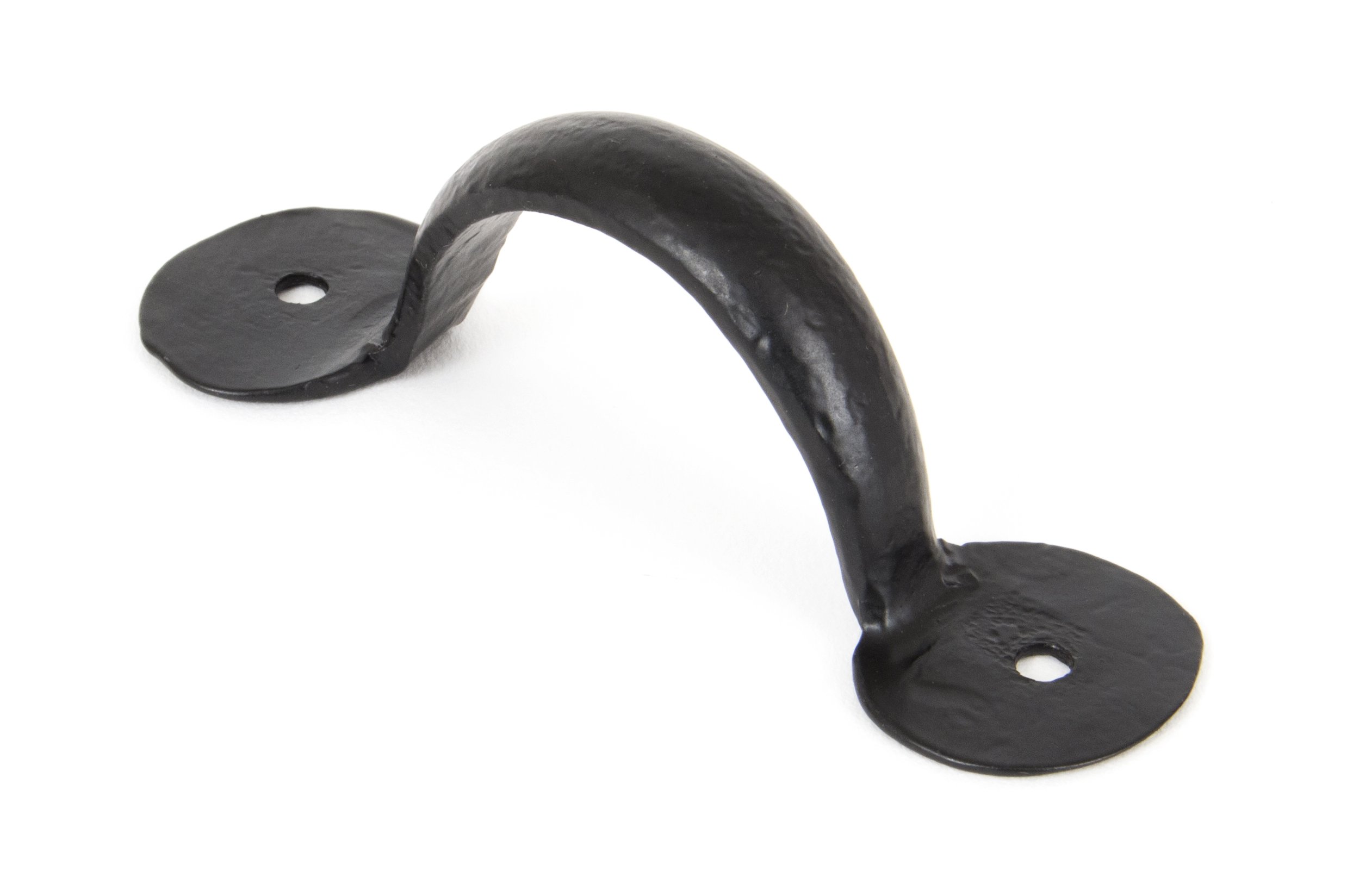 From The Anvil 4-inch Handmade Bean with D Handle - Black